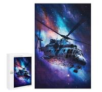 1000 PCS Teenagers Puzzles Space Helicopter Adventure -4 Jigsaws for Adults Puzzle Difficult Hard Challenging To Complete Challenging Game Toys 1000 PCS