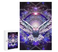 1000 PCS Teenagers Puzzles Wisdom Of Owls Jigsaws for Adults Puzzle Difficult Hard Challenging To Complete Challenging Game Toys 1000 PCS