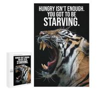 1000 PCS Teenagers Puzzles You Got To Be Starving Jigsaw for Teenagerss Improve Memory Every Piece Is Unique - Unique Birthday And Gifts 1000 PCS