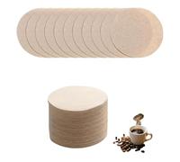 1000 PCS Unbleached Coffee Filters,6.4x6.4 cm Coffee Filters Round Replacement Compatible with Aerobie Aeropress Coffee and Espresso Makers