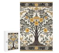 1000 PCS Woode Puzzles for Aldult, Personalized Wooden Puzzles for Family Games, Funny Tree Pattern Jigsaw Puzzle with Box for Gift, Lightweight Puzzle Piece for Beginner