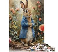 1000 Peter Rabbit in A Garden Jigsaw Puzzles for Adults Teenager & Paper Puzzles Family Games 38x26cm/1000pcs