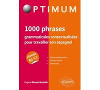 1000 phrases grammaticales contextualisées pour travailler son espagnol (niveau B2-C1)