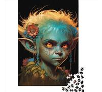 1000 Piece A Wise Elf Magical Goblin2 Jigsaw Puzzle for Adult Teenagers Paper Jigsaw Puzzles Educational Game Challenge Toy Birthday Gifts 1000pcs (38x26cm)