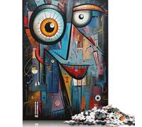 1000 Piece Abstract Colorful Artwork Jigsaws for Adults Puzzle for Adults Educational Game for Adult Teenagers 1000pcs (75x50cm)