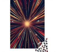 1000 Piece Abstract Jigsaw Puzzle for Adult Teenagers Christmas Eve Gifts 1000pcs (38x26cm)