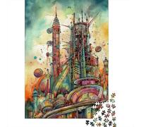 1000 Piece Abstract Machine Adult Puzzles Paper Puzzle for Adults Educational Game Challenge Toy 1000pcs (38x26cm)