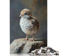 1000 Piece Adorable Bird Chick Portrait Creative Square Jigsaw Puzzles for Adults And Wooden Puzzles Toy Intellectual Game 1000pcs (75x50cm)