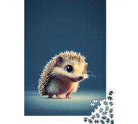 1000 Piece Adorable Hedgehog 2 Jigsaw Puzzles for Adults Jigsaw Puzzles Educational Game Challenge Toy 1000pcs (38x26cm)
