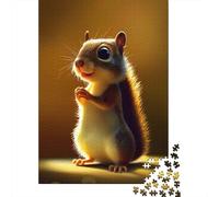 1000 Piece Adorable Squirrel 2 Jigsaw Puzzlesfor Adults Paper Puzzle Jigsaws for Adults For Family Fun & Game Night 1000pcs (38x26cm)