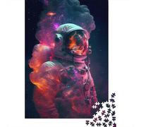 1000-Piece Adult Jigsaw Puzzle, Space Is Wild, 52x38cm/1000pcs, White Card Pieces for Easy Sorting; for Progress Whenever Time Allows