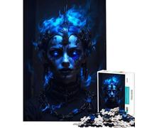 1000 Piece Adult Puzzles A Woman Bound by Magic Creative Relaxing Assembly Toy Balanced Uniform Thickness for Wall Display (Size 38x52cm)