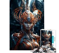 1000 Piece Adult Puzzles Alien Sacred Force Help The Brain Exercise Home Decoration Educational Toy for And from 14 Years And over (38x26cm)