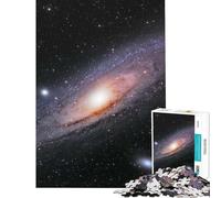 1000 Piece Adult Puzzles Andromeda Galaxy in Deep Space Brain Intelligence Challenge Addictive Toys Family Games Home Decoration Great Gifts (size 50x75cm)