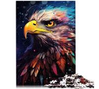 1000 Piece Adult Puzzles animal eagle Brain Teaser Game 26x38cm for is ideal as a gift for the whole family for 14 year olds