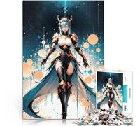 1000 Piece Adult Puzzles Anime Style Space Empress Familienspiel zum Stressabbau, schwierige Herausforderung Eltern-Kind-Interaktion52x38cm