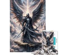 1000 Piece Adult Puzzles Archangel Warrior Help The Brain Exercise Home Decoration Educational Toy for And from 14 Years And over (50x75cm)