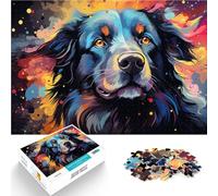 1000 Piece Adult Puzzles Bizarre Fantasy Dog Brain Teaser Game 26x38cm for is ideal as a gift for the whole family for teenager 14+