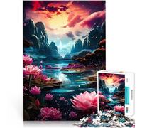 1000 Piece Adult Puzzles Bloom after noir lustige Spiele für die ganze Familie Die Liebe zwischen Paaren stärken38x26cm