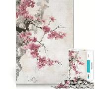 1000 Piece Adult Puzzles Blossom Whispers Neat Edge Decor, Mind Exercise Toy, Easy Time Fun, Christmas Art Display (38x52cm)