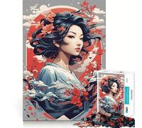 1000 Piece Adult Puzzles Blossoming Grace Neat Edge Decor, Mind Exercise Toy, Easy Time Fun, Christmas Art Display (38x52cm)