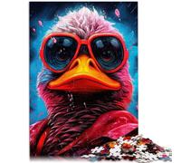 1000 Piece Adult Puzzles colorful duck Educational Game Challenge Toy 26x38cm Stress Reliever Difficult Challenge for teenager Age 14 Up