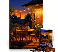 1000 Piece Adult Puzzles Cozy Home Pixel Art Clean Fit Decor Mind Exercise Toy Quiet Time Game Birthday Mind Gift (38x26cm)