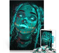1000 Piece Adult Puzzles Crazy Anime Girl Hands-on Game 50x75cm for is ideal as a gift for the whole family for and Age 14 Years Up
