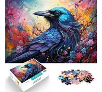 1000 Piece Adult Puzzles crow Brain Teaser Game 26x38cm is ideal as a gift for the whole family for Teens Age 14 Years Up