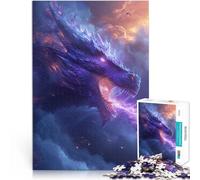 1000 Piece Adult Puzzles Dangerous Dragon Brain Teaser Game 26x38cm is ideal as a gift for the whole family for for Age 14