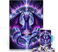 1000 Piece Adult Puzzles Dragon Sacred Geometry für Lernspiel-Herausforderungsspielzeug tolles Geschenk52x38cm