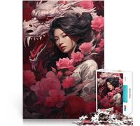 1000 Piece Adult Puzzles Elegance of geisha Dragon Spielspielzeug als Familiengeschenk Lustiges Geschenk75x50cm