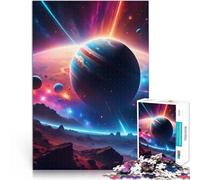 1000 Piece Adult Puzzles Epic Planet sci fi scene Spielzeug-Intellektuelles Spiel einzigartiges Herausforderungsspiel75x50cm