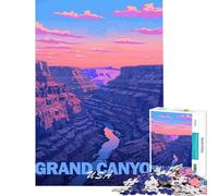 1000 Piece Adult Puzzles Grand Canyon Aesthetic Help The Brain Exercise Home Decoration Educational Toy for And from 14 Years And over (50x75cm)