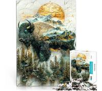 1000 Piece Adult Puzzles Guardian of the Wilds Stressabbau Staycation Zeit totschlagen Heimdekoration75x50cm
