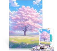 1000 Piece Adult Puzzles Japanese Blossom Tree of Life Spiele Spielzeug Geschenk Wunschliste mit dem Weihnachtsmann38x26cm