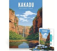 1000 Piece Adult Puzzles Kakadu National Park Perfect Edge Play Mental Focus Game Slow Play Fun Birthday Art Gift (38x26cm)