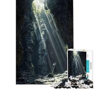 1000 Piece Adult Puzzles Light in The Darkness Difficult And Challenge Analysis And Logic Brain Teaser Game for And 14 Years And over (38x52cm)