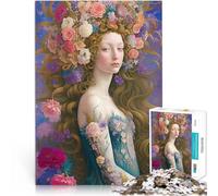 1000 Piece Adult Puzzles Mermaid with yellow eyes für Lernspiel-Herausforderungsspielzeug tolles Geschenk75x50cm
