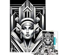 1000 Piece Adult Puzzles Modern Mechanical Muse Challenging To Complete Staycation Kill Time Anti-Stress Toys Suitable for People Aged 14 And Above (38x26cm)