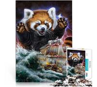 1000 Piece Adult Puzzles Monster Red Panda Kraken Decompressing Intellectual Educational Toy deal as gifts for the whole family 26x38cm