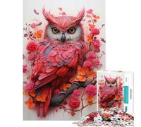 1000 Piece Adult Puzzles Owl in Silent Flight Difficult And Challenge Analysis And Logic Brain Teaser Game for And 14 Years And over (38x26cm)