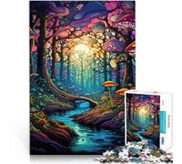 1000 Piece Adult Puzzles Psychedelic Art Staycation Kill time 50x75cm is ideal as a gift for the whole family Suitable for and 14