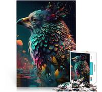 1000 Piece Adult Puzzles Rainbow Bird Wildlife Lernspiel-Herausforderungsspielzeug Lernspiel für Geburtstag, Weihnachten75x50cm