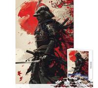 1000 Piece Adult Puzzles Samurai Warrior Educational Toy Gifts for Women Men Hands-on Game Artists' Collection, Fine Arts size 38x52cm