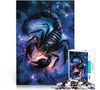 1000 Piece Adult Puzzles Scorpio Family Game Stress Reliever Difficult Challenge for is ideal as a gift for the whole family 50x70cm