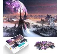 1000 Piece Adult Puzzles Space Fantasy Astronaut Lernspielzeug für die ganze Familie Künstlersammlung, Bildende Kunst52x38cm
