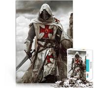 1000 Piece Adult Puzzles Templer Knight Family Game Stress Reliever Difficult Challenge 50x75cm Home Art Decor for and Age 14