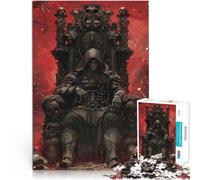 1000 Piece Adult Puzzles The Dark Overlord Anspruchsvoll, aber lustig und humorvoll mit passendem Poster und Quizblatt75x50cm