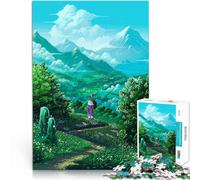 1000 Piece Adult Puzzles To the village Stressabbau Staycation Zeit totschlagen Heimdekoration Spielzeug75x50cm